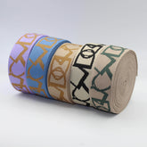 5 Meters 38mm Crazy D Webbing #RUB1941 - ACCESSOIRES LEDUC BV